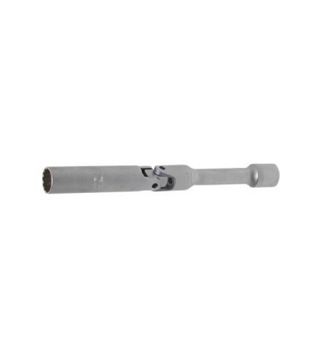 Zündkerzen-Gelenkeinsatz Zwölfkant, extra lang | Antrieb Innenvierkant 10 mm (3/8
