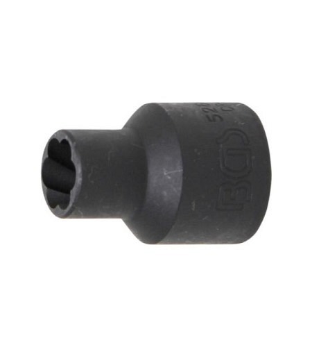 Spezial-Steckschlüssel-Einsatz / Schraubenausdreher | Antrieb Innenvierkant 12,5 mm (1/2