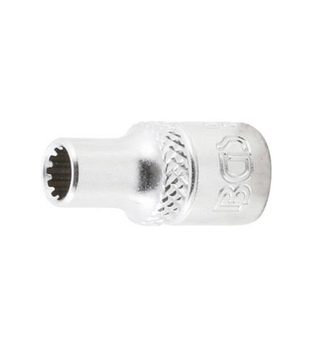 Steckschlüssel-Einsatz Gear Lock | Antrieb Innenvierkant 6,3 mm (1/4") | SW 5 mm