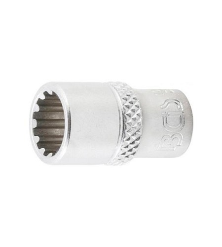 Steckschlüssel-Einsatz Gear Lock | Antrieb Innenvierkant 6,3 mm (1/4") | SW 9 mm