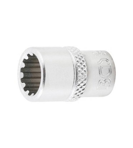 Steckschlüssel-Einsatz Gear Lock | Antrieb Innenvierkant 6,3 mm (1/4") | SW 10 mm
