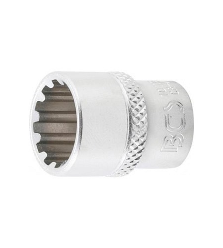 Steckschlüssel-Einsatz Gear Lock | Antrieb Innenvierkant 6,3 mm (1/4") | SW 13 mm