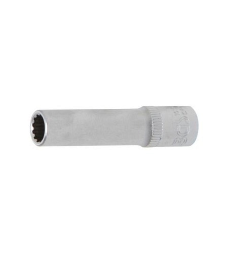 Steckschlüssel-Einsatz Gear Lock, tief | Antrieb Innenvierkant 6,3 mm (1/4") | SW 7 mm