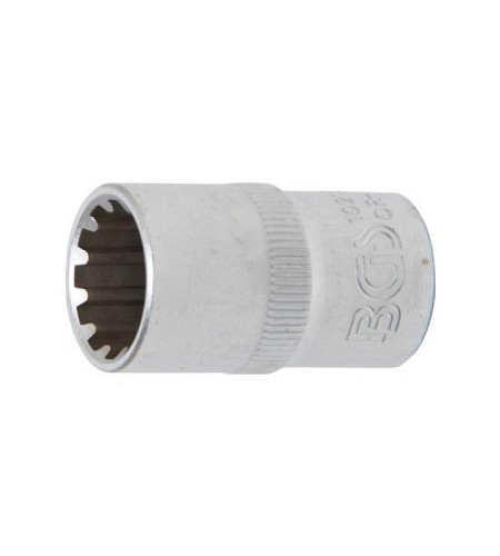 Steckschlüssel-Einsatz Gear Lock | Antrieb Innenvierkant 12,5 mm (1/2") | SW 15 mm