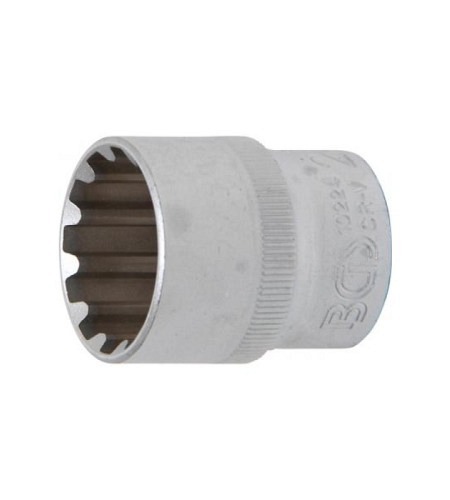Steckschlüssel-Einsatz Gear Lock | Antrieb Innenvierkant 12,5 mm (1/2") | SW 24 mm