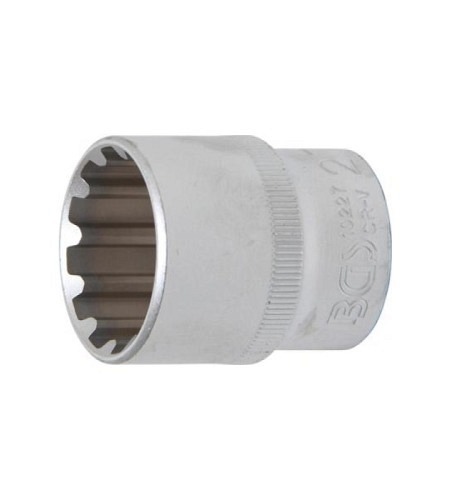 Steckschlüssel-Einsatz Gear Lock | Antrieb Innenvierkant 12,5 mm (1/2") | SW 27 mm