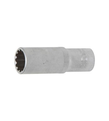 Steckschlüssel-Einsatz Gear Lock, tief | Antrieb Innenvierkant 12,5 mm (1/2") | SW 18 mm
