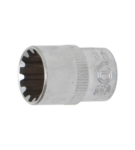 Steckschlüssel-Einsatz Gear Lock | Antrieb Innenvierkant 10 mm (3/8") | SW 14 mm