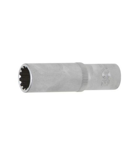Steckschlüssel-Einsatz Gear Lock, tief | Antrieb Innenvierkant 10 mm (3/8") | SW 12 mm