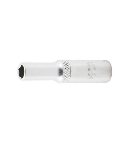 Steckschlüssel-Einsatz Sechskant, tief | Antrieb Innenvierkant 6,3 mm (1/4") | SW 6 mm