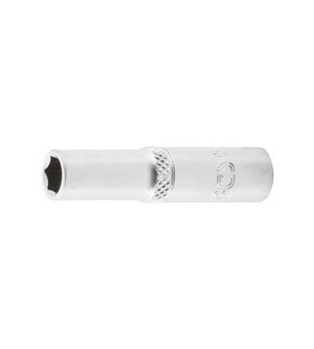 Steckschlüssel-Einsatz Sechskant, tief | Antrieb Innenvierkant 6,3 mm (1/4") | SW 7 mm