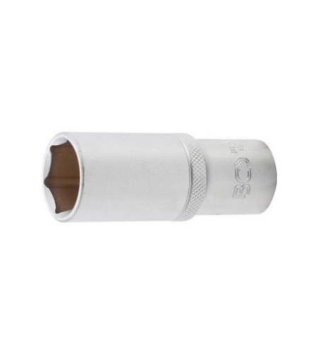 Steckschlüssel-Einsatz Sechskant, tief | Antrieb Innenvierkant 12,5 mm (1/2") | SW 22 mm