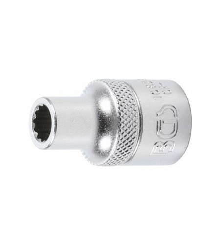 Steckschlüssel-Einsatz Zwölfkant | Antrieb Innenvierkant 12,5 mm (1/2") | SW 8 mm