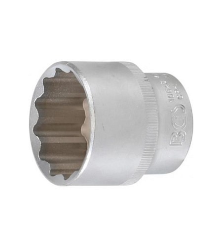 Steckschlüssel-Einsatz Zwölfkant | Antrieb Innenvierkant 12,5 mm (1/2") | SW 34 mm
