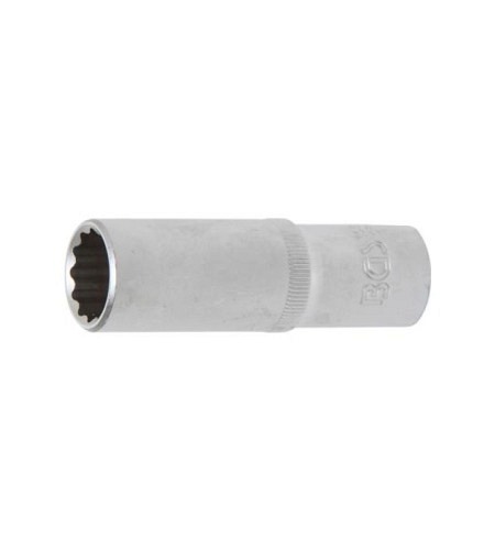 Steckschlüssel-Einsatz Zwölfkant, tief | Antrieb Innenvierkant 12,5 mm (1/2") | SW 17 mm