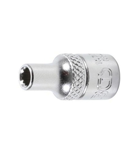 Steckschlüssel-Einsatz Zwölfkant | Antrieb Innenvierkant 6,3 mm (1/4") | SW 4 mm