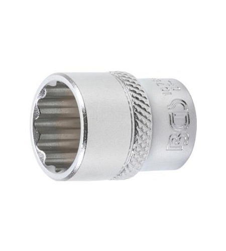 Steckschlüssel-Einsatz Zwölfkant | Antrieb Innenvierkant 6,3 mm (1/4") | SW 14 mm