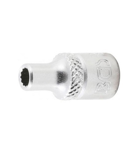 Steckschlüssel-Einsatz Zwölfkant | Antrieb Innenvierkant 6,3 mm (1/4") | SW 5/32"