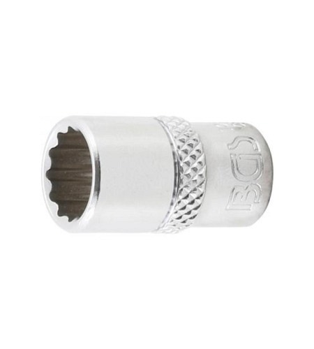 Steckschlüssel-Einsatz Zwölfkant | Antrieb Innenvierkant 6,3 mm (1/4") | SW 3/8"