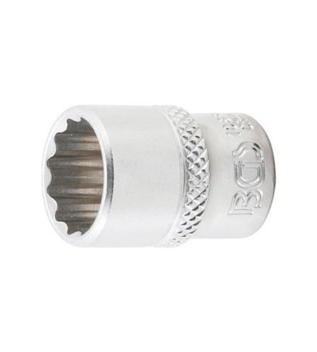 Steckschlüssel-Einsatz Zwölfkant | Antrieb Innenvierkant 6,3 mm (1/4") | SW 1/2"