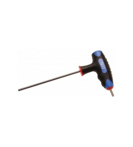 Schraubendreher mit T-Griff und seitlicher Klinge | Innensechskant 4 mm