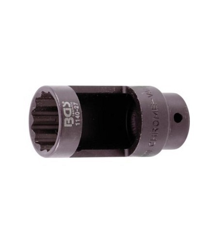 Lambdasonden-Einsatz | Antrieb Innenvierkant 12,5 mm (1/2") | SW 27 mm Zwölfkant, 28 mm Fenster