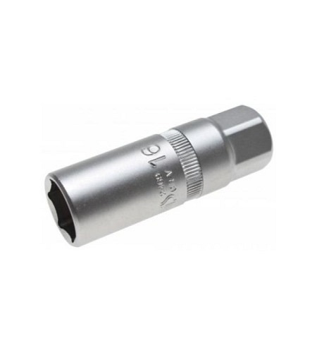 Zündkerzen-Einsatz mit Magnet, Sechskant | Antrieb Innenvierkant 10 mm (3/8") | SW 16 mm