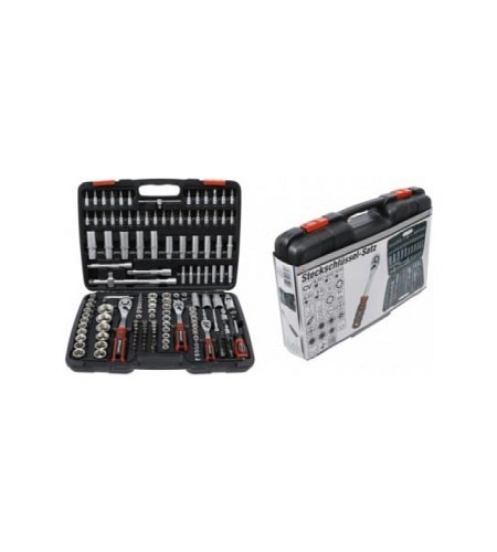 Steckschlüssel-Satz | Antrieb 6,3 mm (1/4") / 10 mm (3/8") / 12,5 mm (1/2") | 172-tlg.