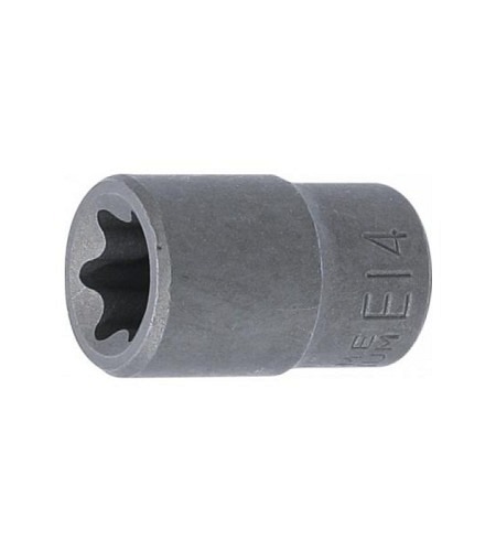 Steckschlüssel-Einsatz E-Profil | Antrieb Innenvierkant 10 mm (3/8") | SW E14