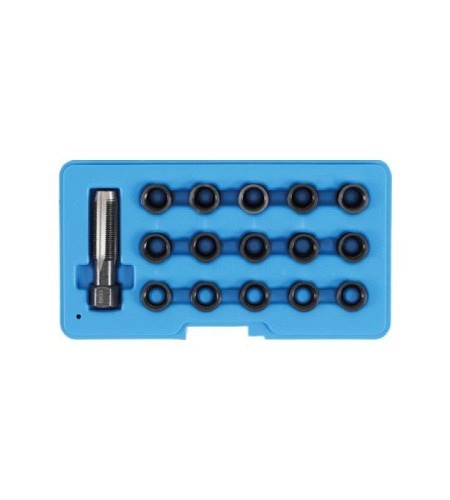 Reparatursatz für Zündkerzengewinde | M14 x 1,25 mm | 16-tlg.