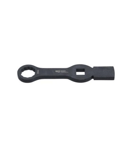 Schlag-Ringschlüssel | Zwölfkant | mit 2 Schlagflächen | SW 30 mm