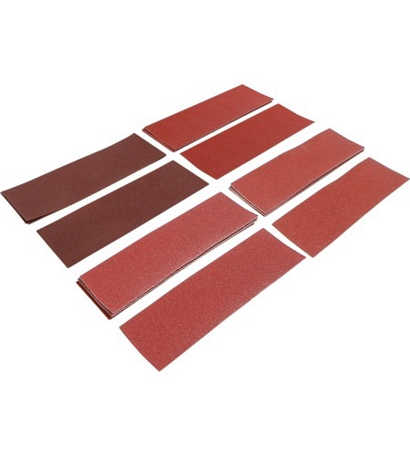 Schleifblatt-Satz für Schwingschleifer / Handschleifer | 93 x 230 mm | K 60 - 180 | 25-tlg.