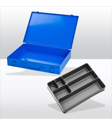 Werkzeugkofferset m.6-fach Einteiler