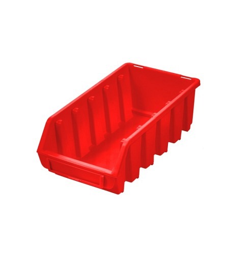 Sichtlagerkasten Gr. 2L, rot