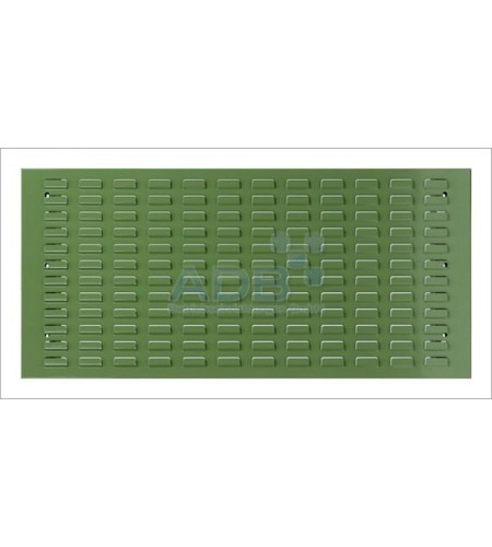 Schlitzplatte, waagerecht, L 987 x 456 mm, RAL 6011