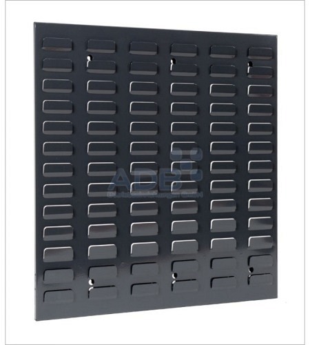 Schlitzplatte, waagerecht, L 493 x B 456 mm, RAL 7016