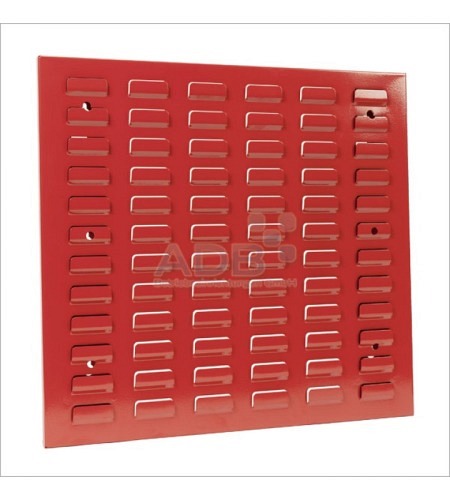 Schlitzplatte, waagerecht, L 493 x B 456 mm, RAL 3020