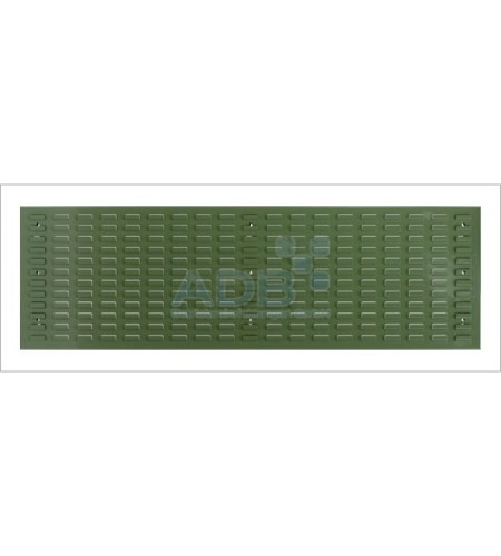 Schlitzplatte, waagerecht, L 1482 x B 456 mm, RAL 6011