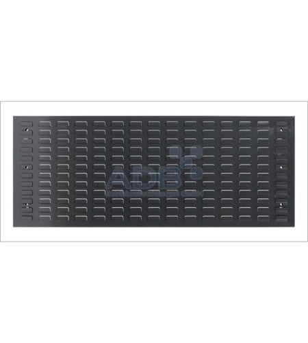 Schlitzplatte, waagerecht, L 1177 x B 456 mm, RAL 7016