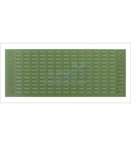 Schlitzplatte, waagerecht, L 1177 x B 456 mm, RAL 6011