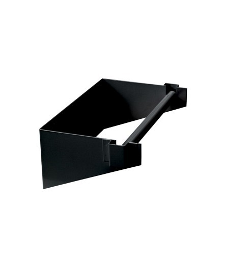 Papierrollenhalter, L 338,4 x T 192 x H 120 mm, RAL 9005