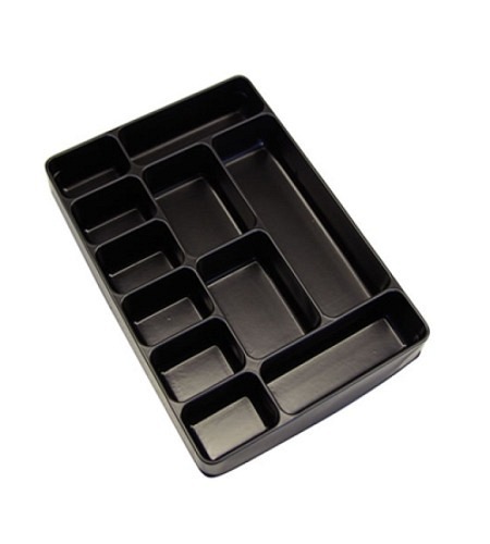 Einleger / Einteiler schwarz 11-fach