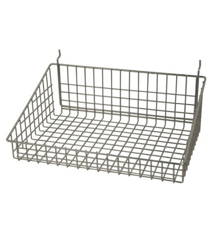 Drahtkorb zum Einhängen an eine Lochwand