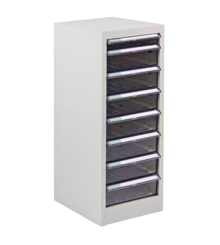 ADB Metall Schubladencontainer / Schubladenbox mit 8 Schubladen