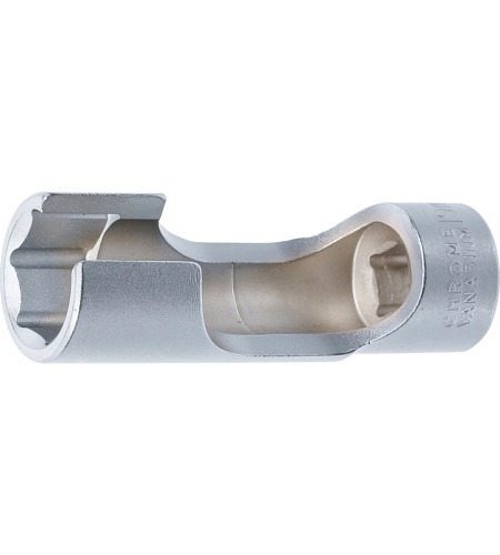 Spezial-Steckschlüssel-Einsatz, geschlitzt | Antrieb Innenvierkant 10 mm (3/8") | SW 19 mm