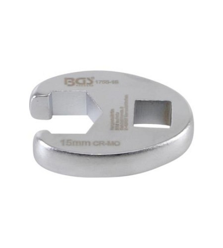 Hahnenfussschlüssel | Antrieb Innenvierkant 10 mm (3/8") | SW 15 mm