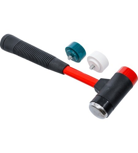 Wechselkopf-Hammer-Satz | Fiberglasstiel | Ø 38 mm