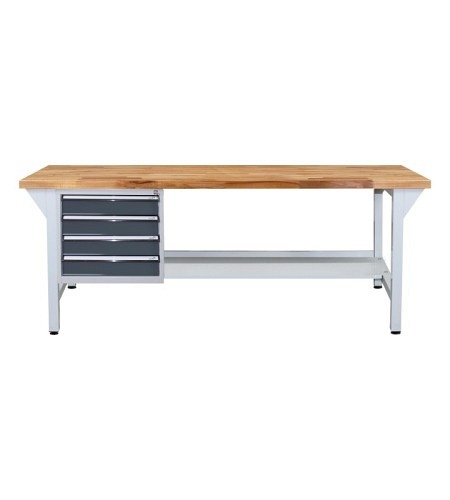 ADB Werkbank mit Schubladenbox-4 SL,H850xB2000xT750mm