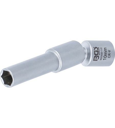 Glüh- und Zündkerzen-Gelenk-Einsatz | Antrieb Innenvierkant 10 mm (3/8") | SW 10 mm