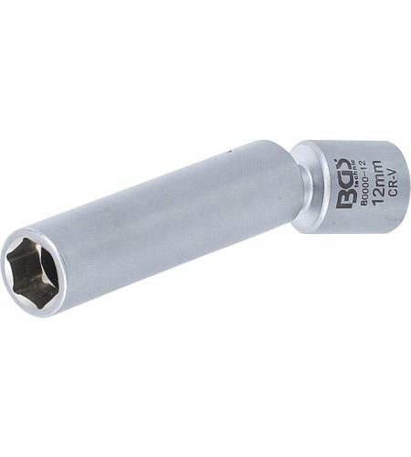 Glüh- und Zündkerzen-Gelenk-Einsatz | Antrieb Innenvierkant 10 mm (3/8") | SW 12 mm